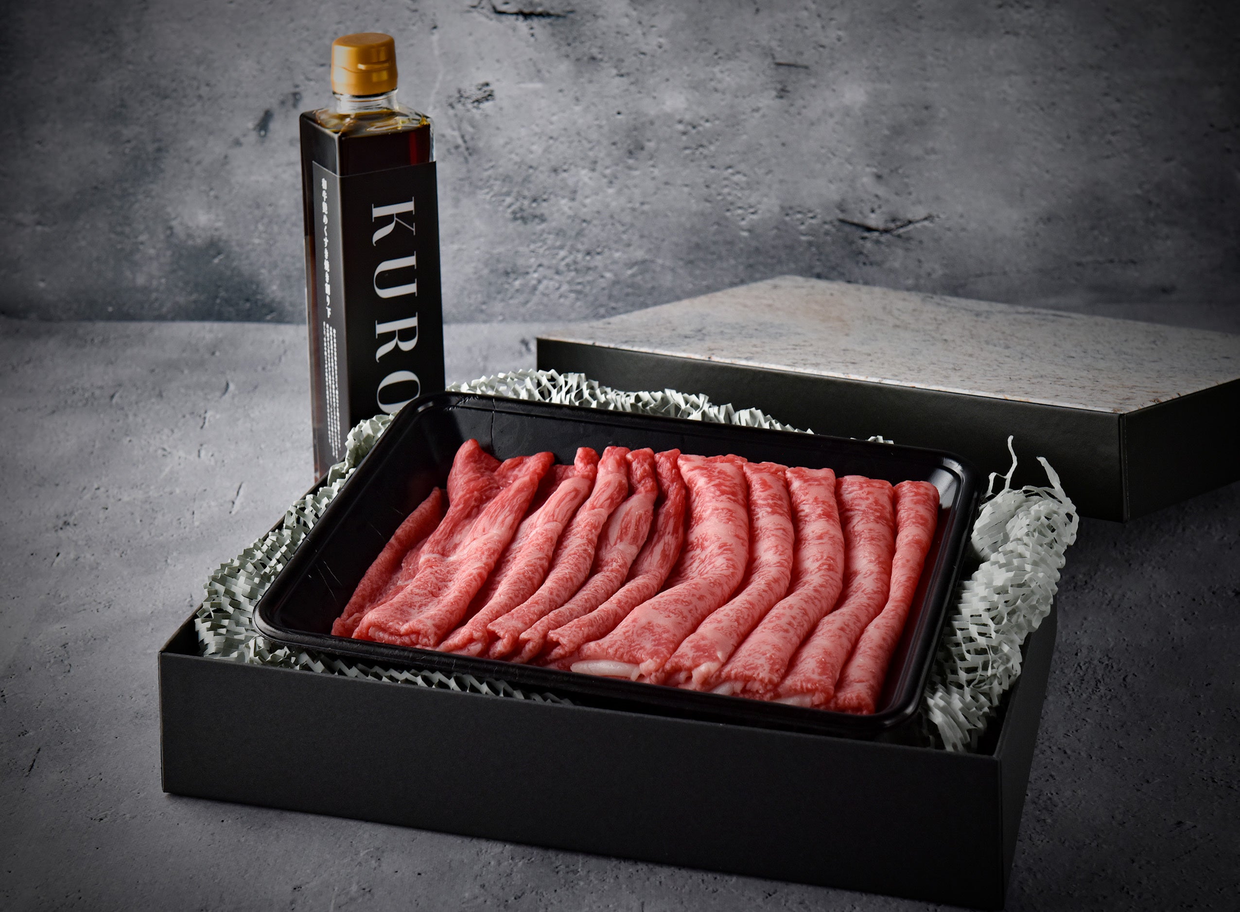 ▲特選オリーブ牛黒すきセット