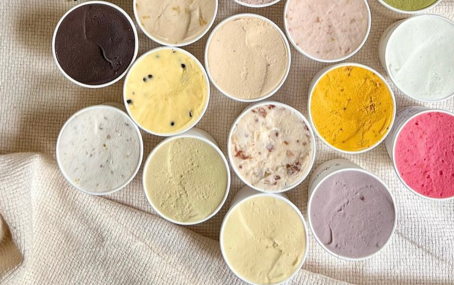 『AmiCono』のジェラート各種イメージ