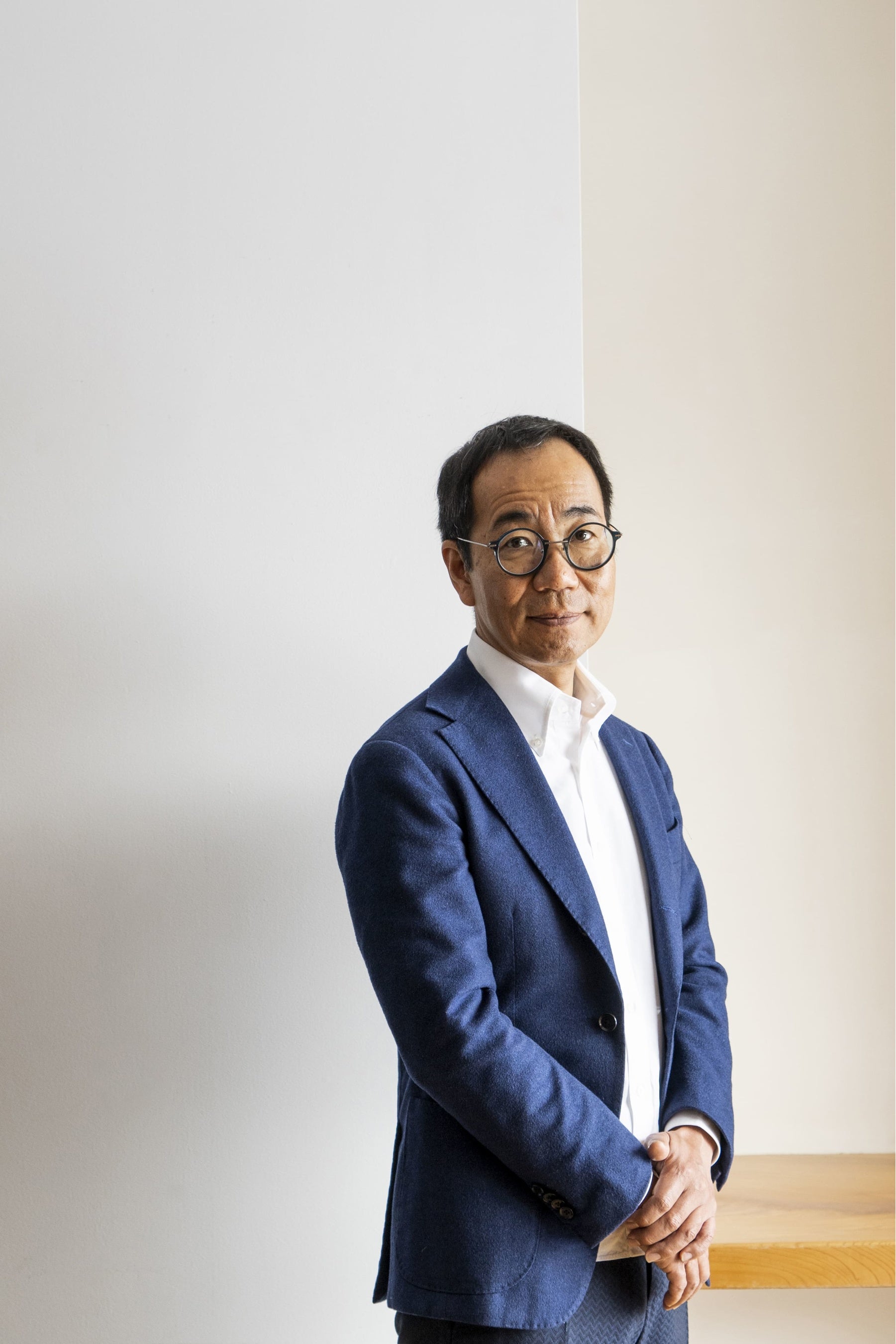 岩佐十良氏。「自遊人」編集長であり「里山十帖」「箱根本箱」「講 大津百町」などを手掛け地域活性事業をプロデュース。