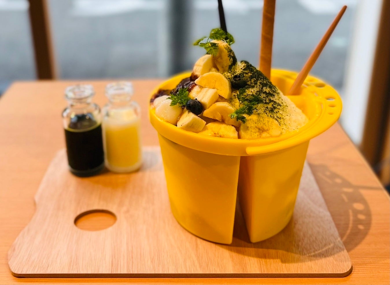 抹茶あずきバナナ