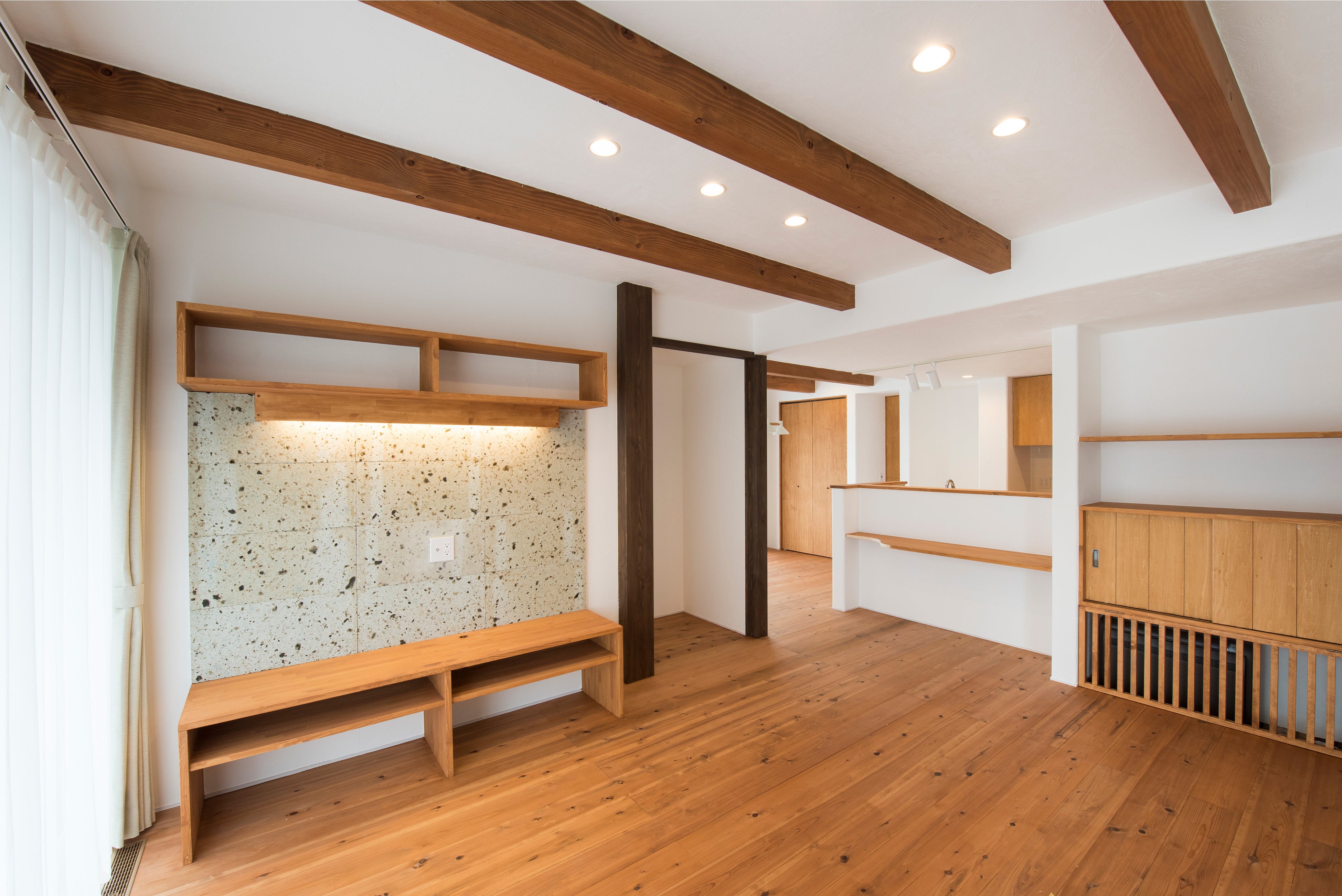 漆喰くる内を使用した施工イメージ