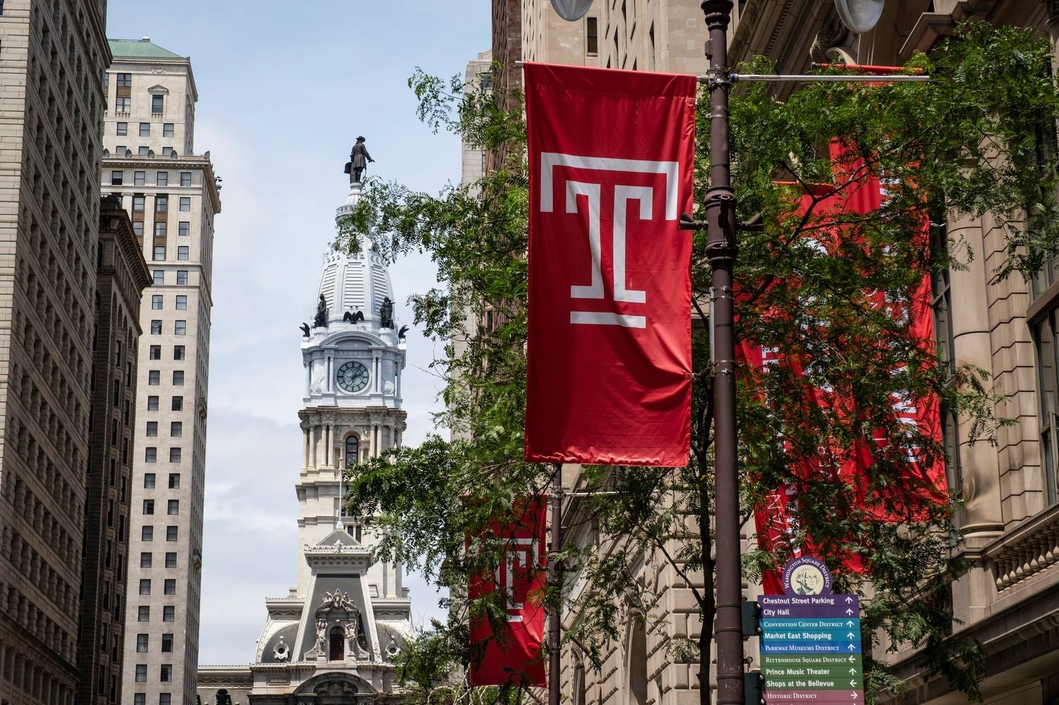 米国テンプル大学本校（フィラデルフィア）