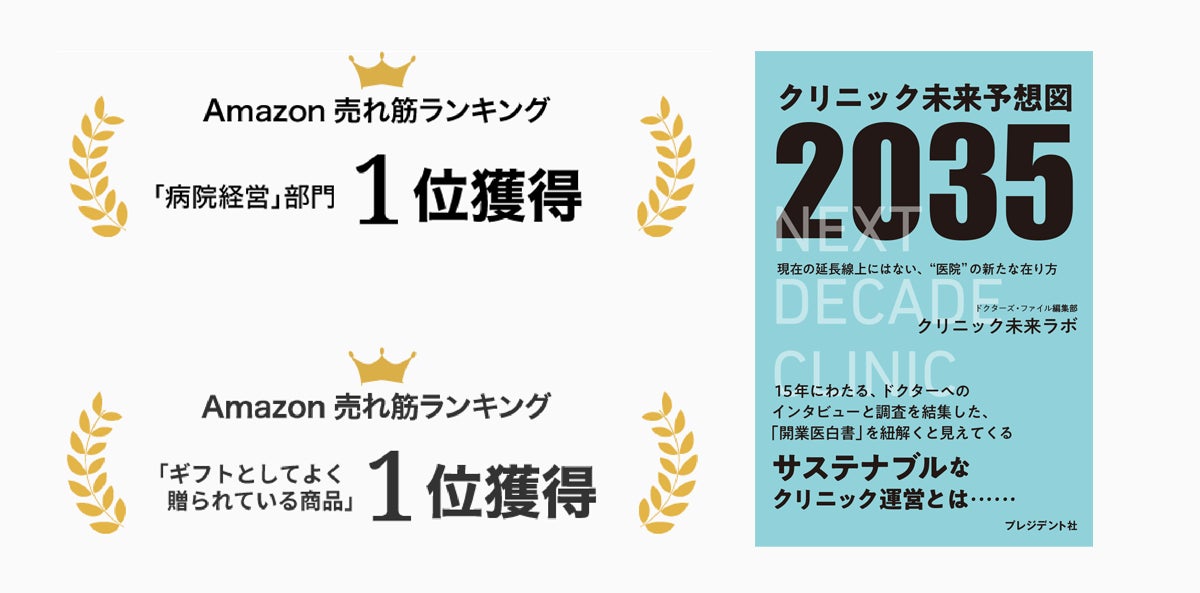 クリニック未来予想図2035 書籍イメージ
