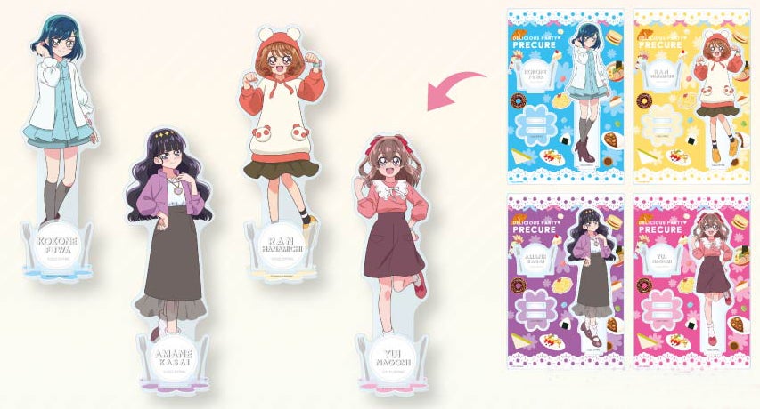 デリシャスパーティ プリキュア 映画 夢みるお子さまランチ! アクリルスタンド 劇場公開記念第2弾!『映画デリシャスパーティ♡プリキュア