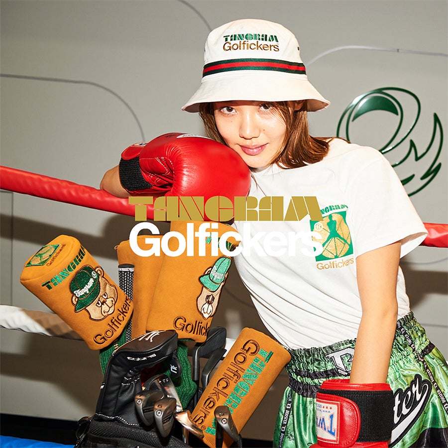 TANGRAM Golfickers タングラム ゴルフフィッカーズ バケハ Golfickers ゴルフィッカーズ TANGRAM タングラム バケハ 帽子