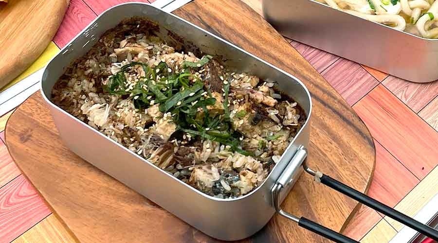 鯖の炊き込みご飯