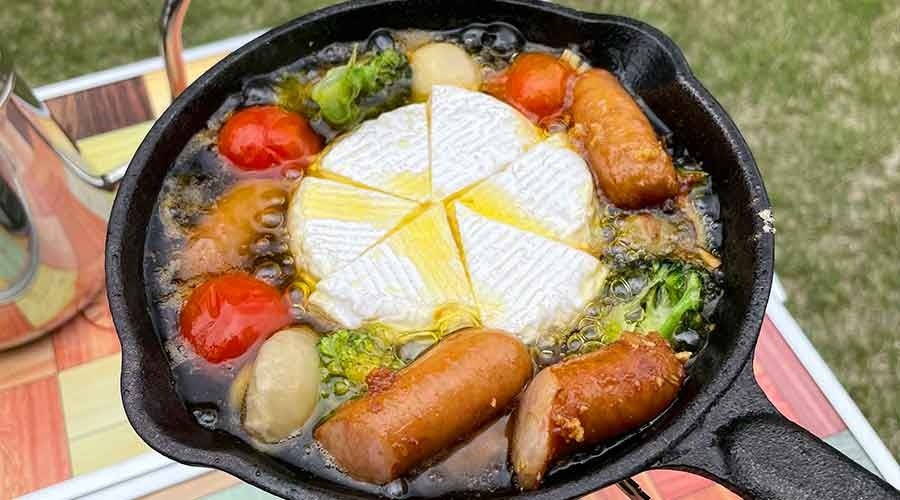 カマンベールアヒージョ