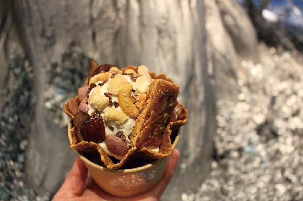 どんぐりパフェ俯瞰