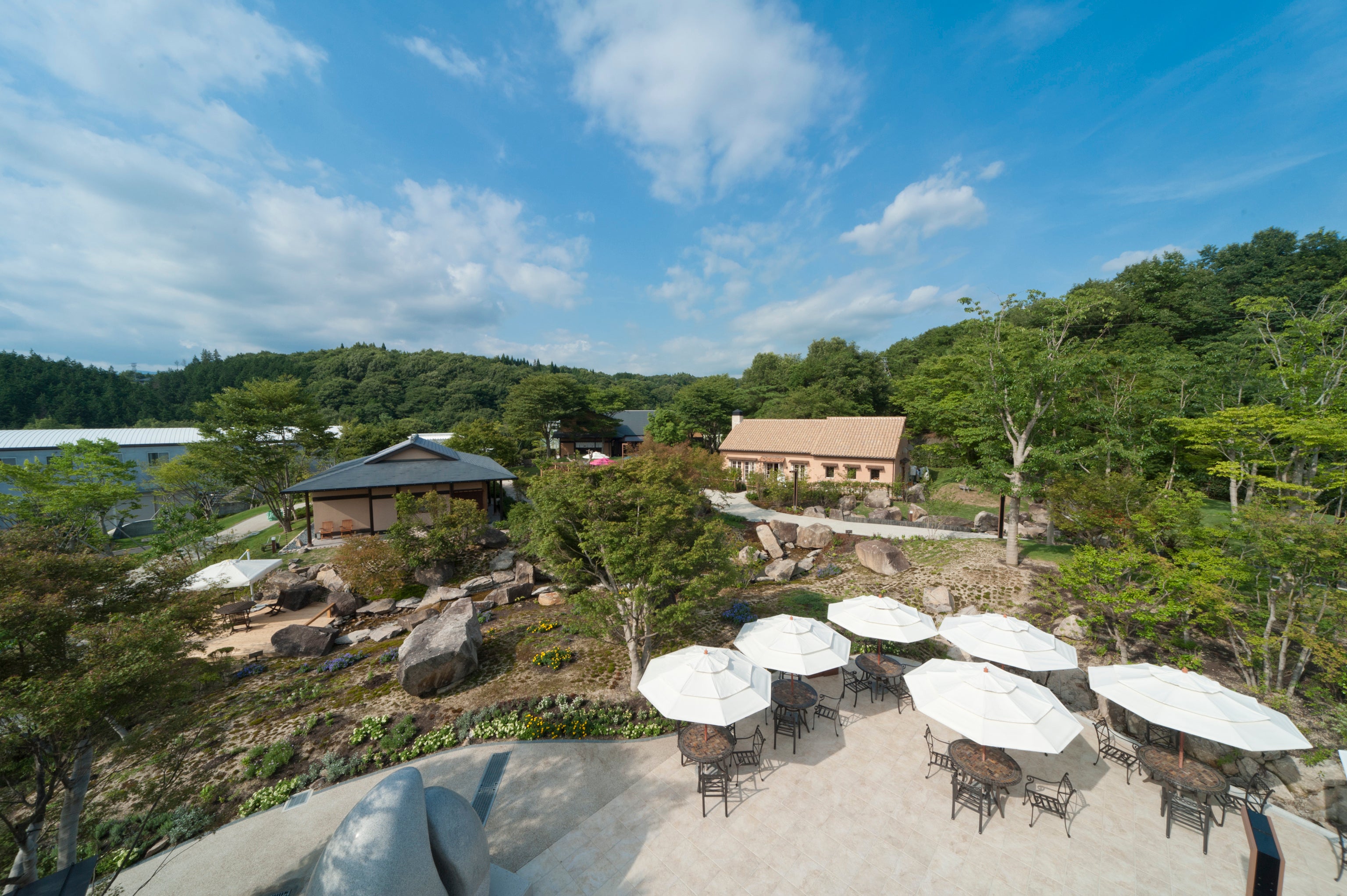 恵那銀の森鳥観写真