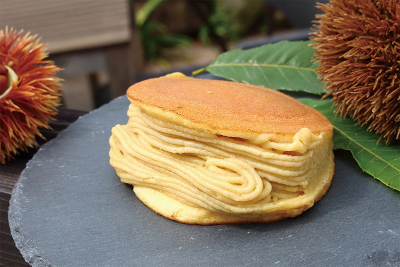 モンブランどら焼