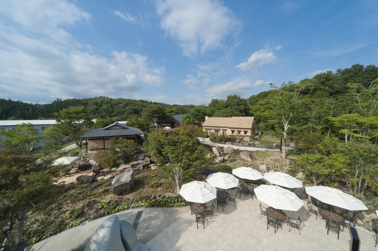 恵那銀の森施設鳥観図