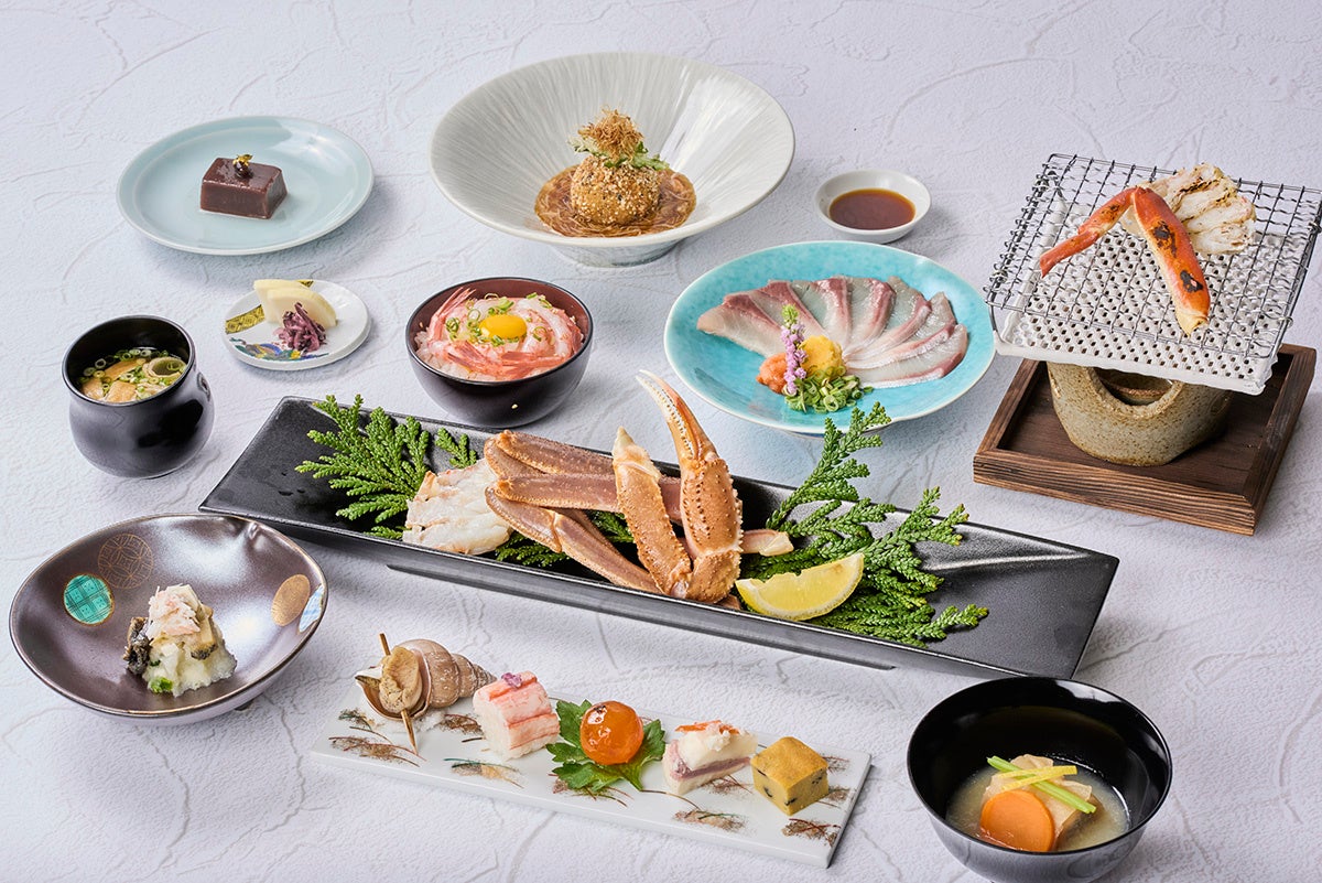 北陸冬の三大味覚「甘海老・ズワイ蟹・ぶり」を一度に堪能できる特別企画「北陸めぐり会席」付き宿泊プランを期間限定で販売
