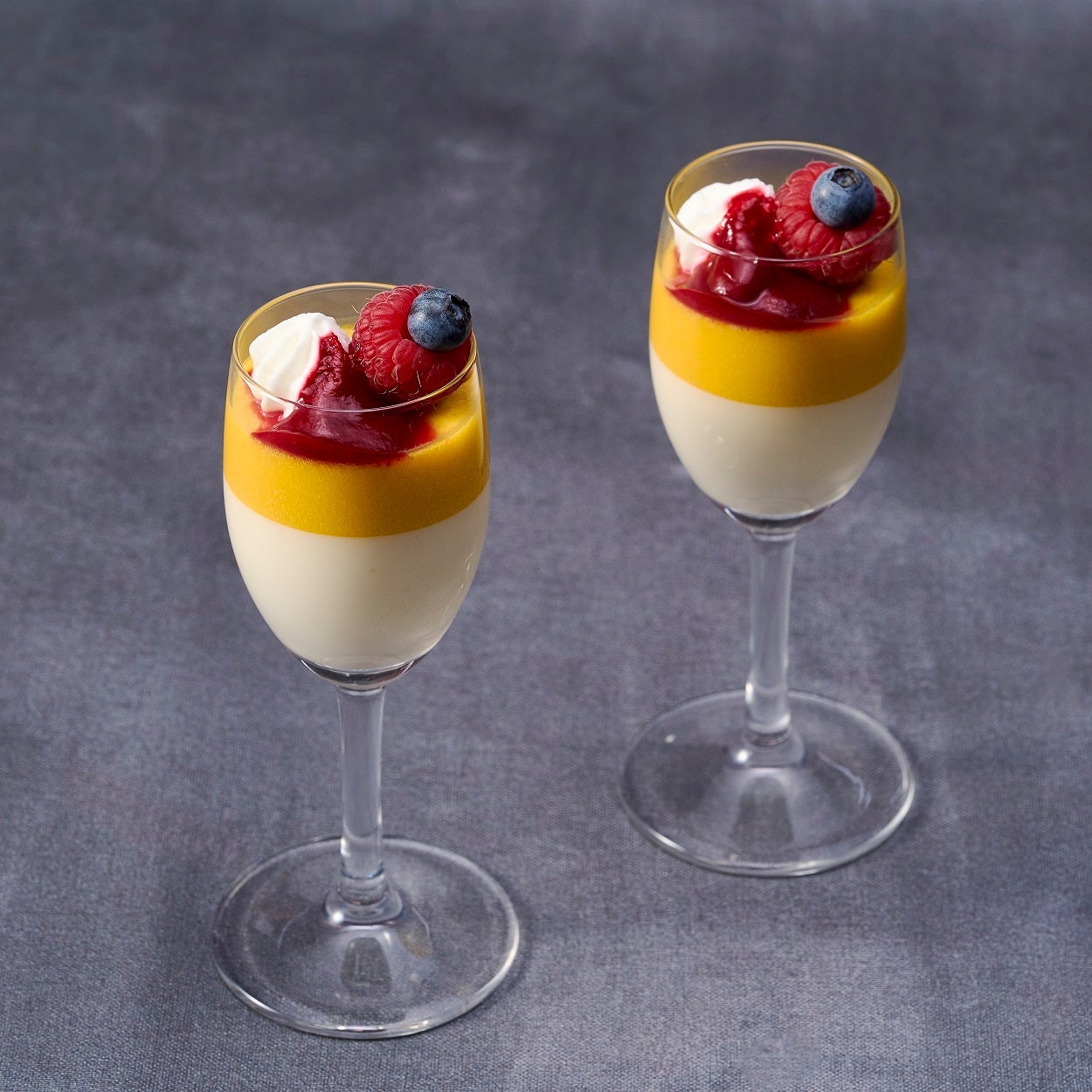 ホワイトチョコとかぼちゃのムース