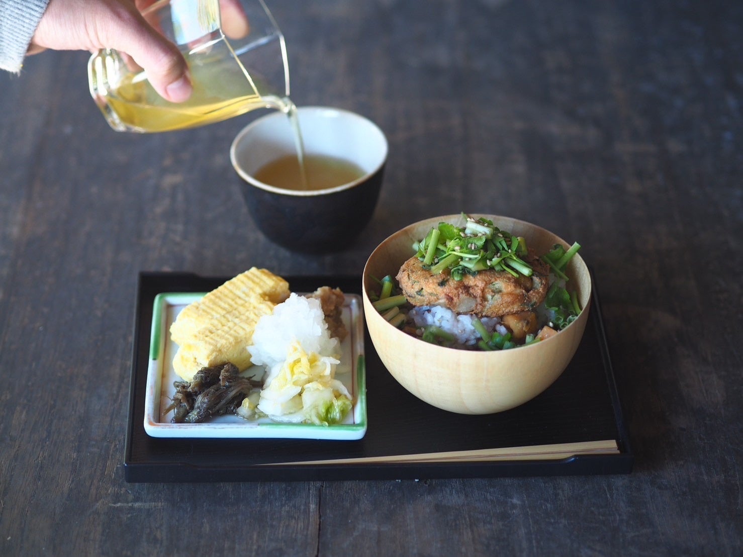 限定　朝茶漬け