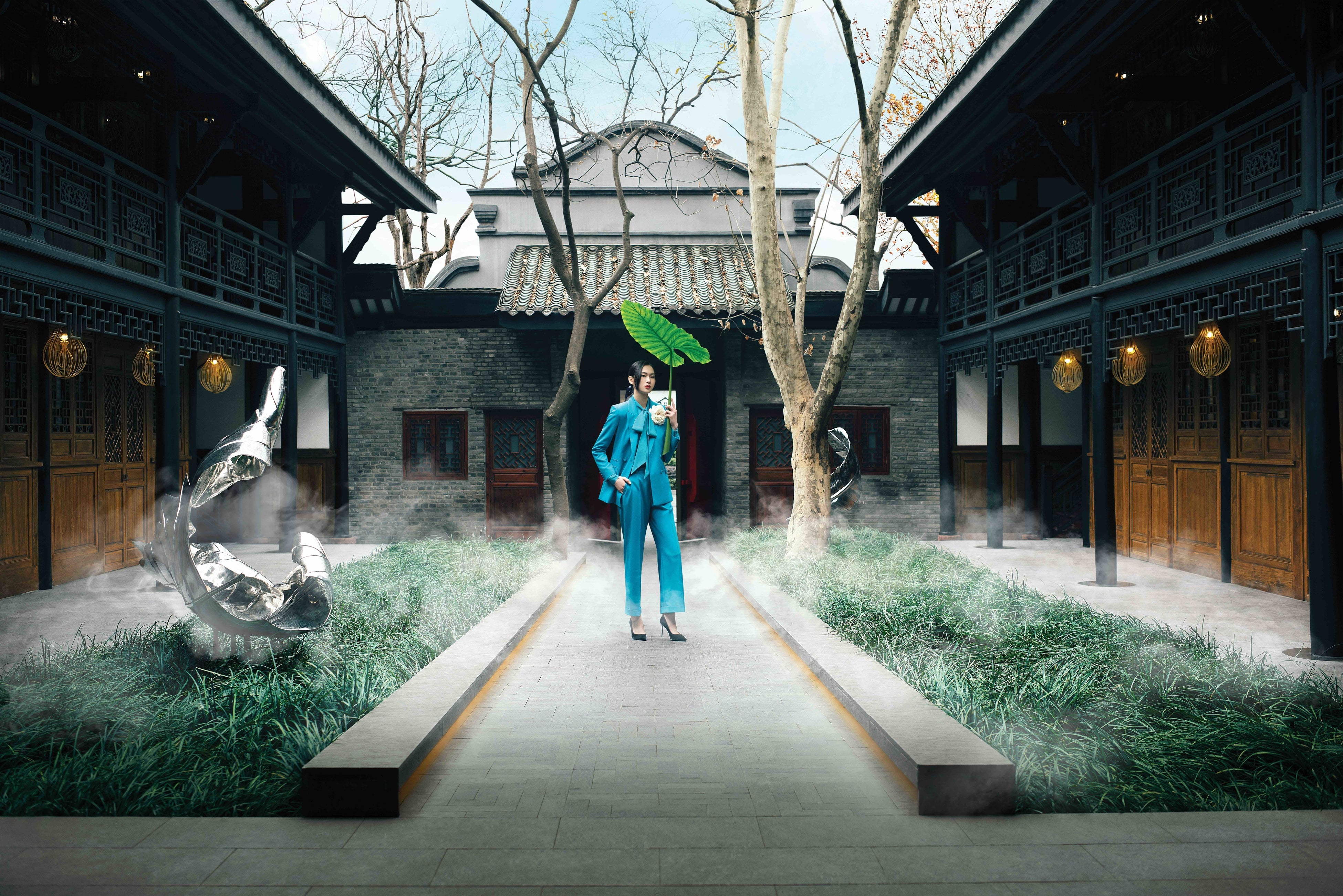 ザ・テンプルハウス(成都)-MAKE Architectsによってデザインされた  ザ・テンプルハウス。成都の歴史を称え、インスピレーションに満ちたモダンなデザインとアートを通じて未来を見据えている