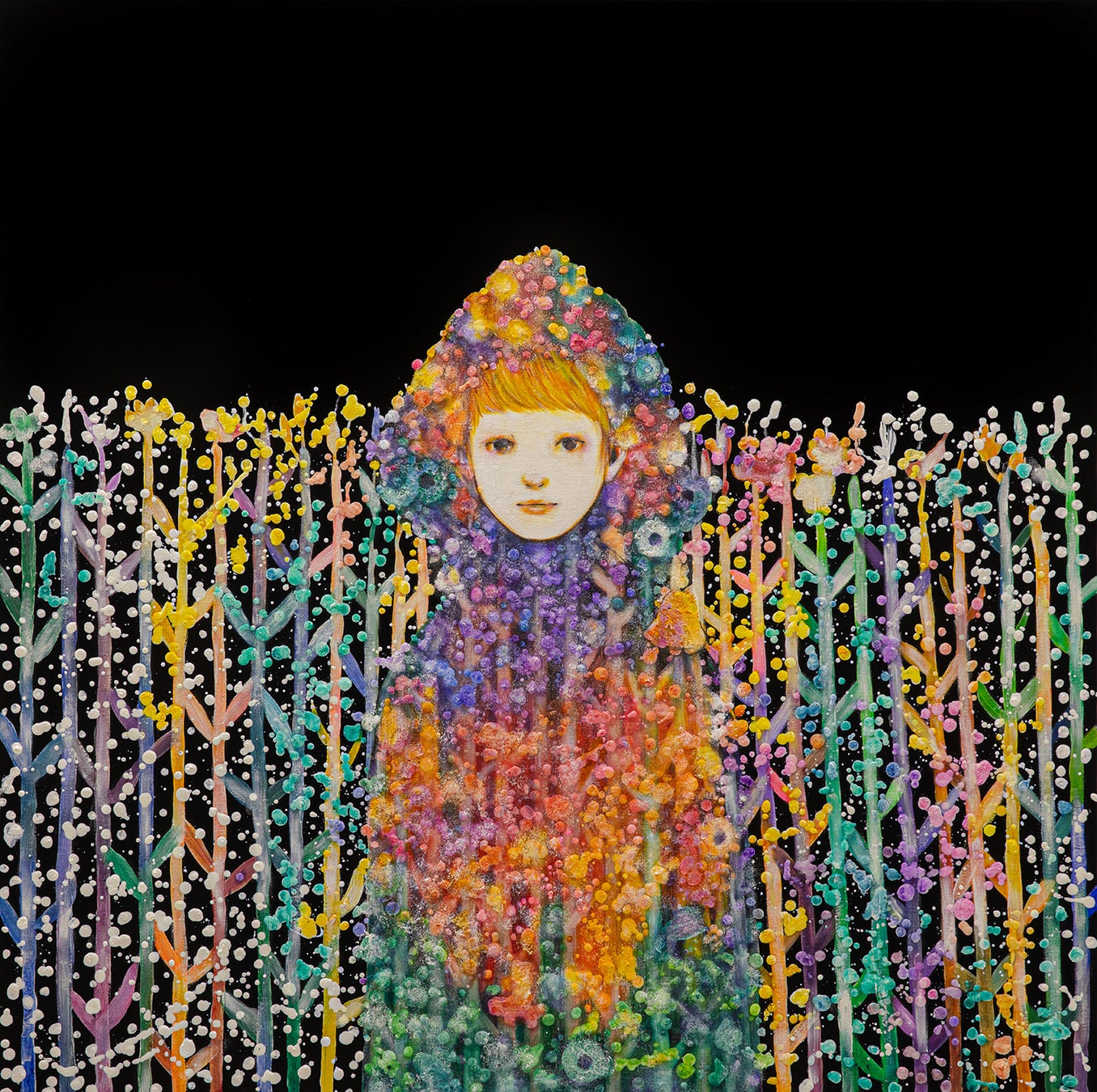 先を見つめる人