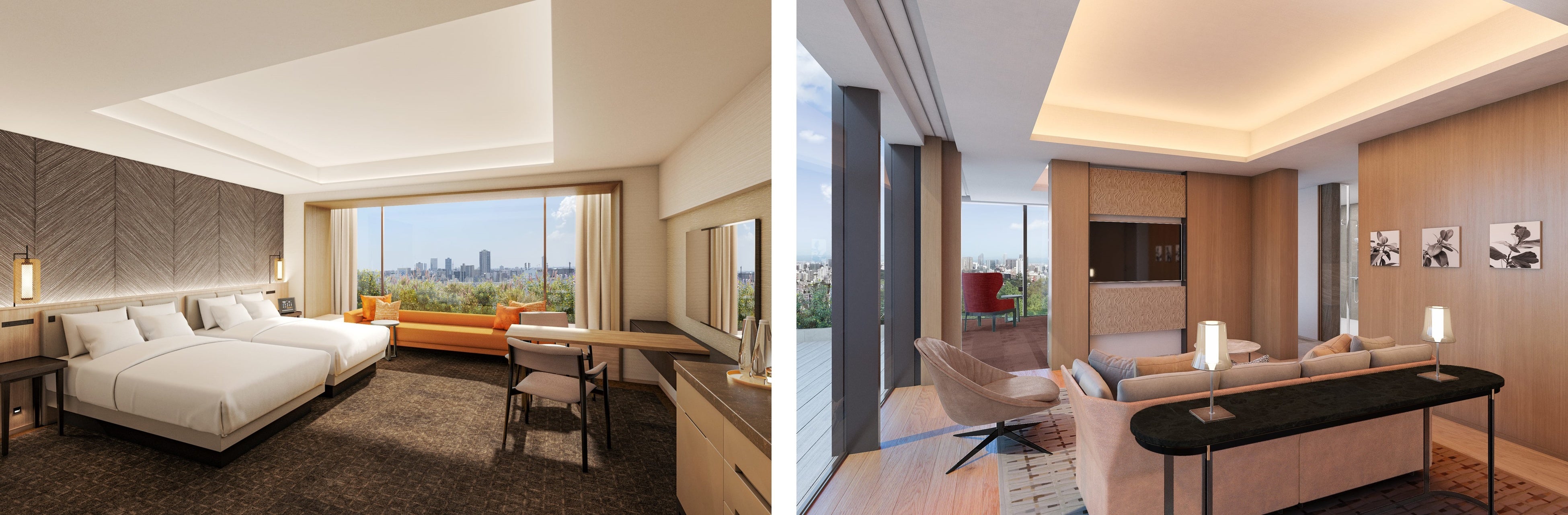 客室（デラックス）　　　　　　　　　　　　　　　　　　　客室（スイート）