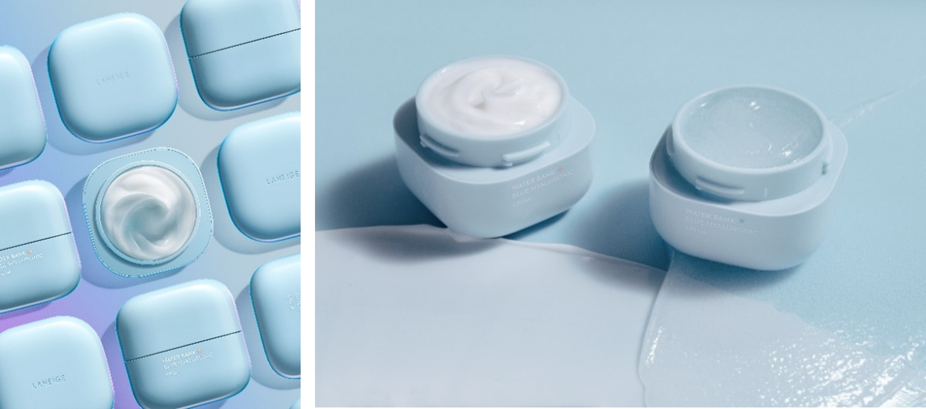 LANEIGEラネージュ ウォーターバンク ローション クリーム セット 試してみたウォーターバンク ローション （混合肌・オイリー肌用