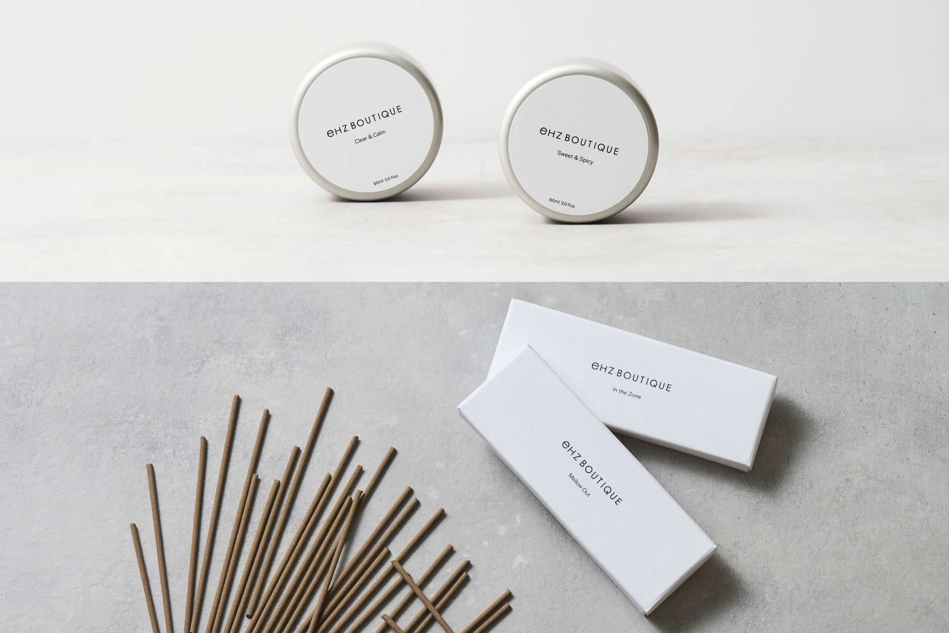 ​空間を優しく香りで包むお香、マッサージキャンドルをお届け。心地よく、静かな時間を味わえる2品です。