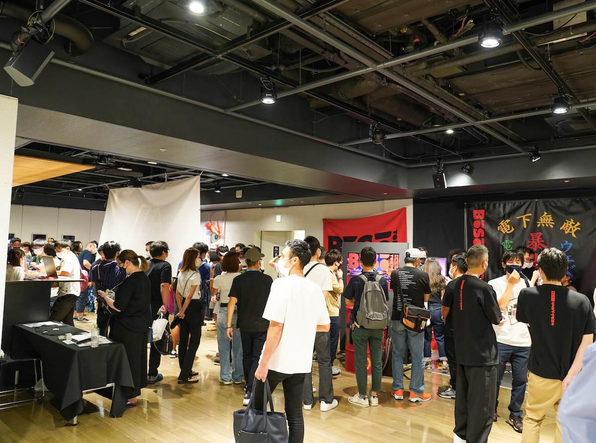 前回の会場シーン(総勢役200名)