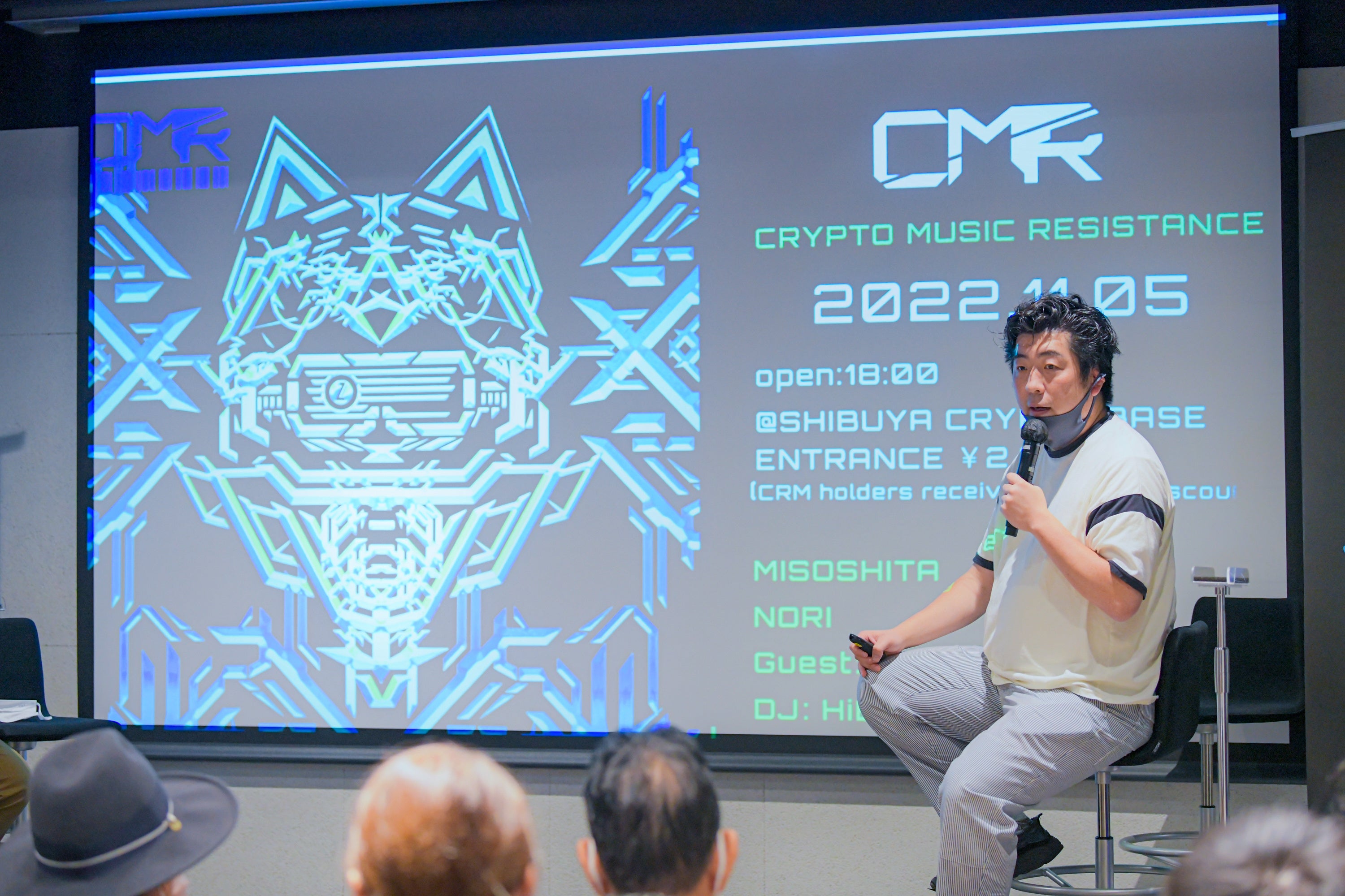 ※10月29日にPARDEY BASE SHIBUYA にご登壇いただいた様子