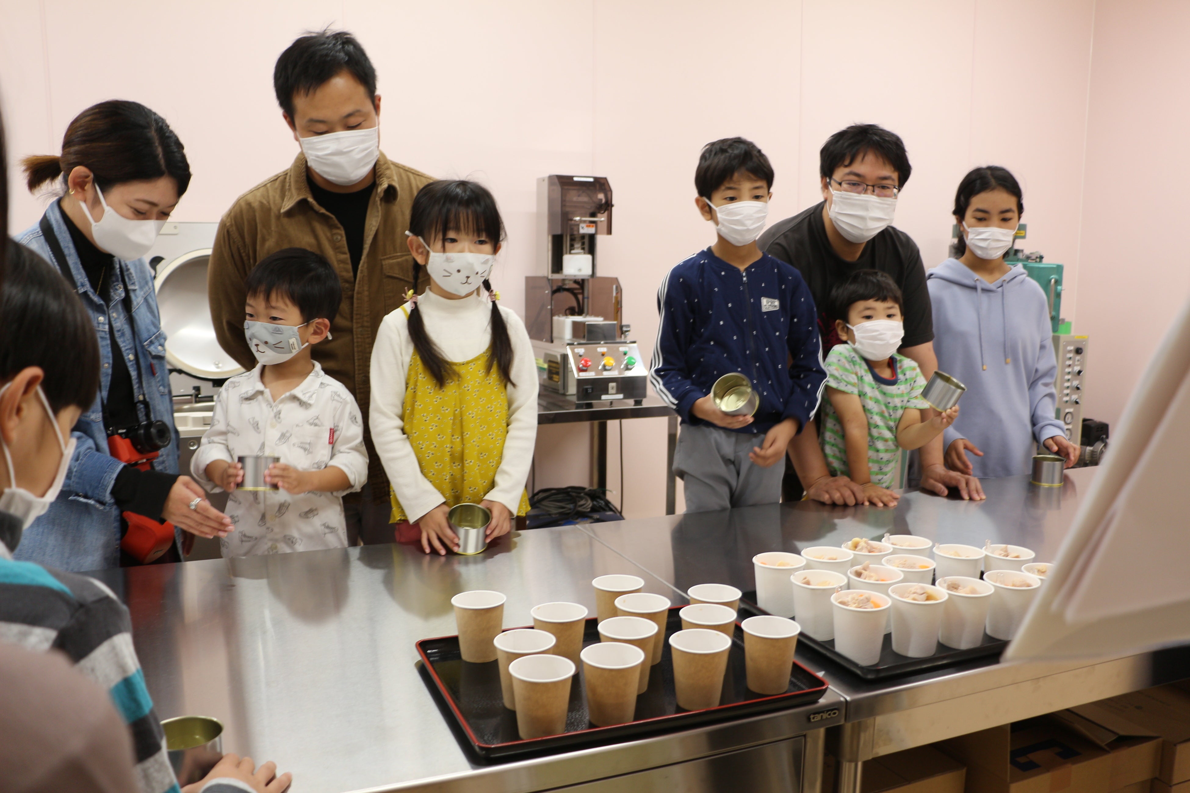 午前親子枠_缶詰製造体験