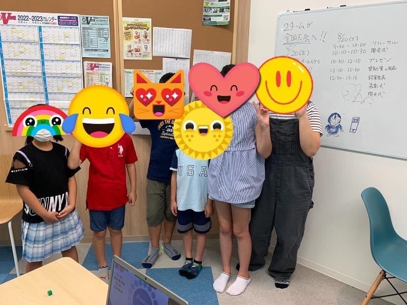 参加メンバーは地域の小中学生