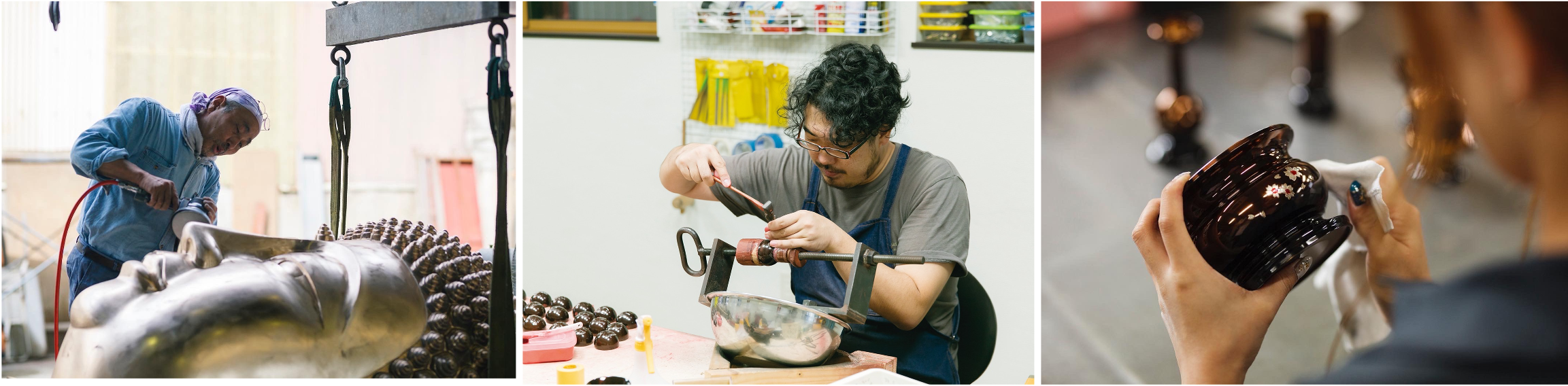 #オリジナル漢字彫れます #来たれ僧侶 #鋳物体験 #風鈴の元祖 #彫金 #鋳造 #問屋 