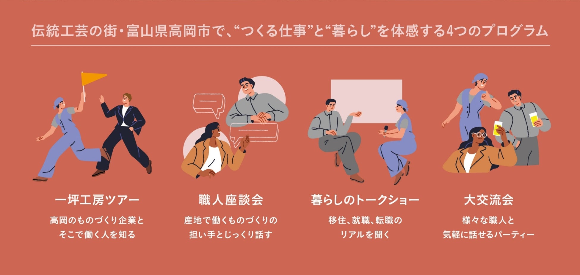 KOGEI LIFE DAY 4つのプログラム