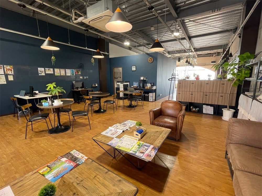 ARISE CO-WORKINGの店内の様子