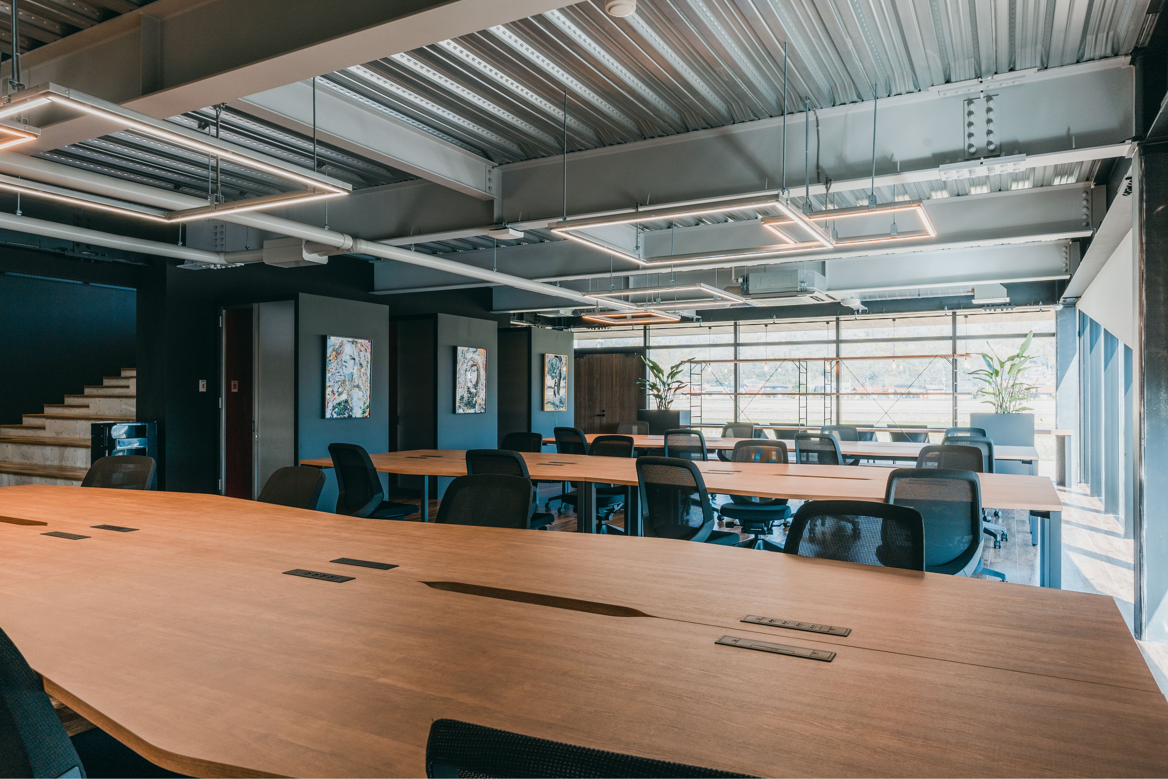 フリーアドレスのワークスペース