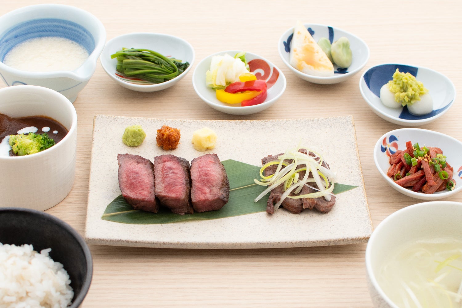 仙台一番町本店限定メニュー「牛たん仙台御膳」