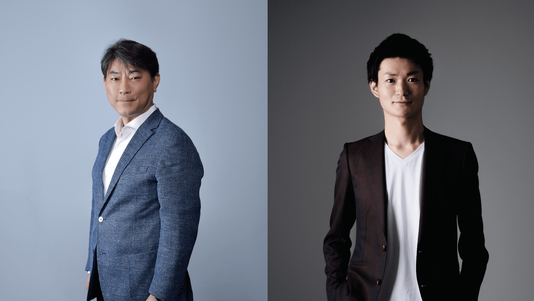 左から有坂順一氏、竹重大輝