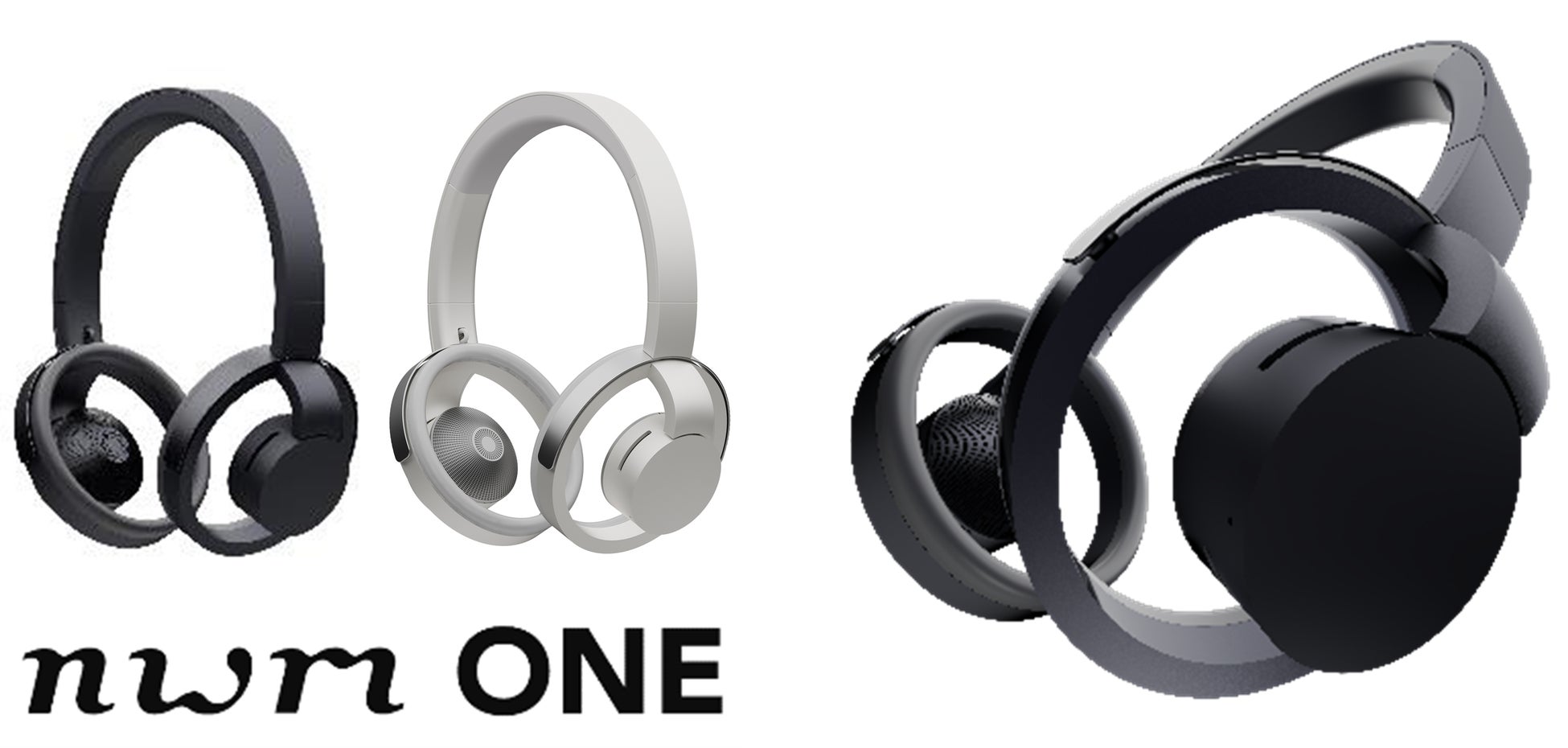 NWM ONE ワイヤレスヘッドセット ダークグレー ヌームワン 圧倒的な開放感が生む、新時代のサウンド体験。オープンイヤー型