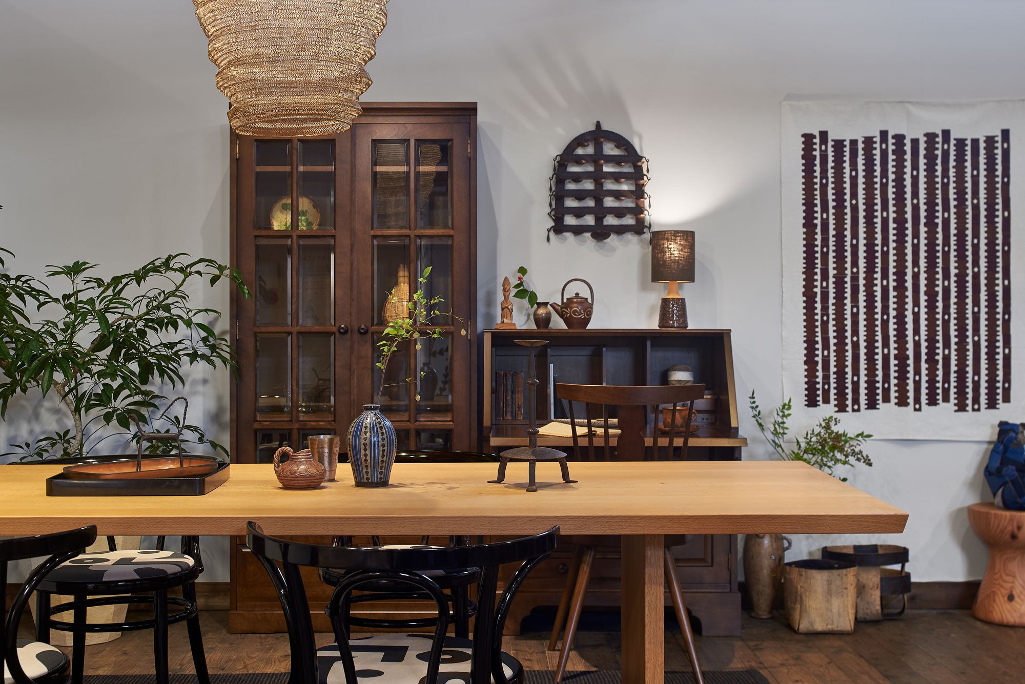 石井佳苗さんとつくる理想の暮らし』展、飛騨の家具