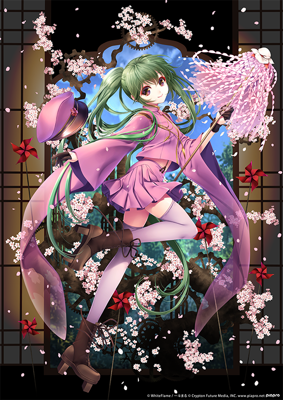 KAMIITA製「初音ミク屏風 ～千本桜10th屏風～」を 8月12日(金)10:00