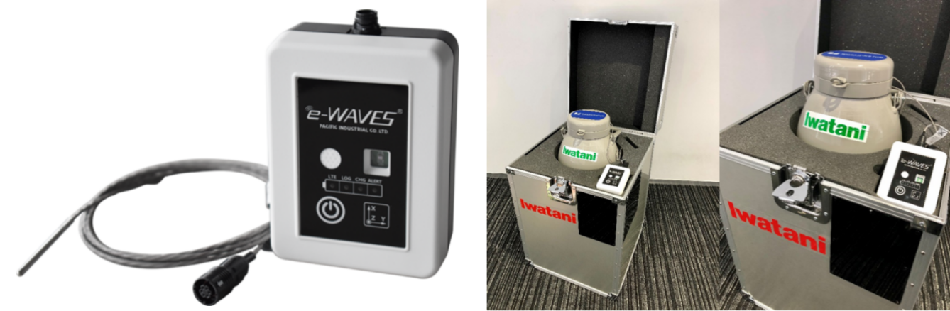 　　   　　　　　　【e-WAVES新モデル　LTE2】　　　　　　　　　　　【細胞輸送時の活用イメージ】