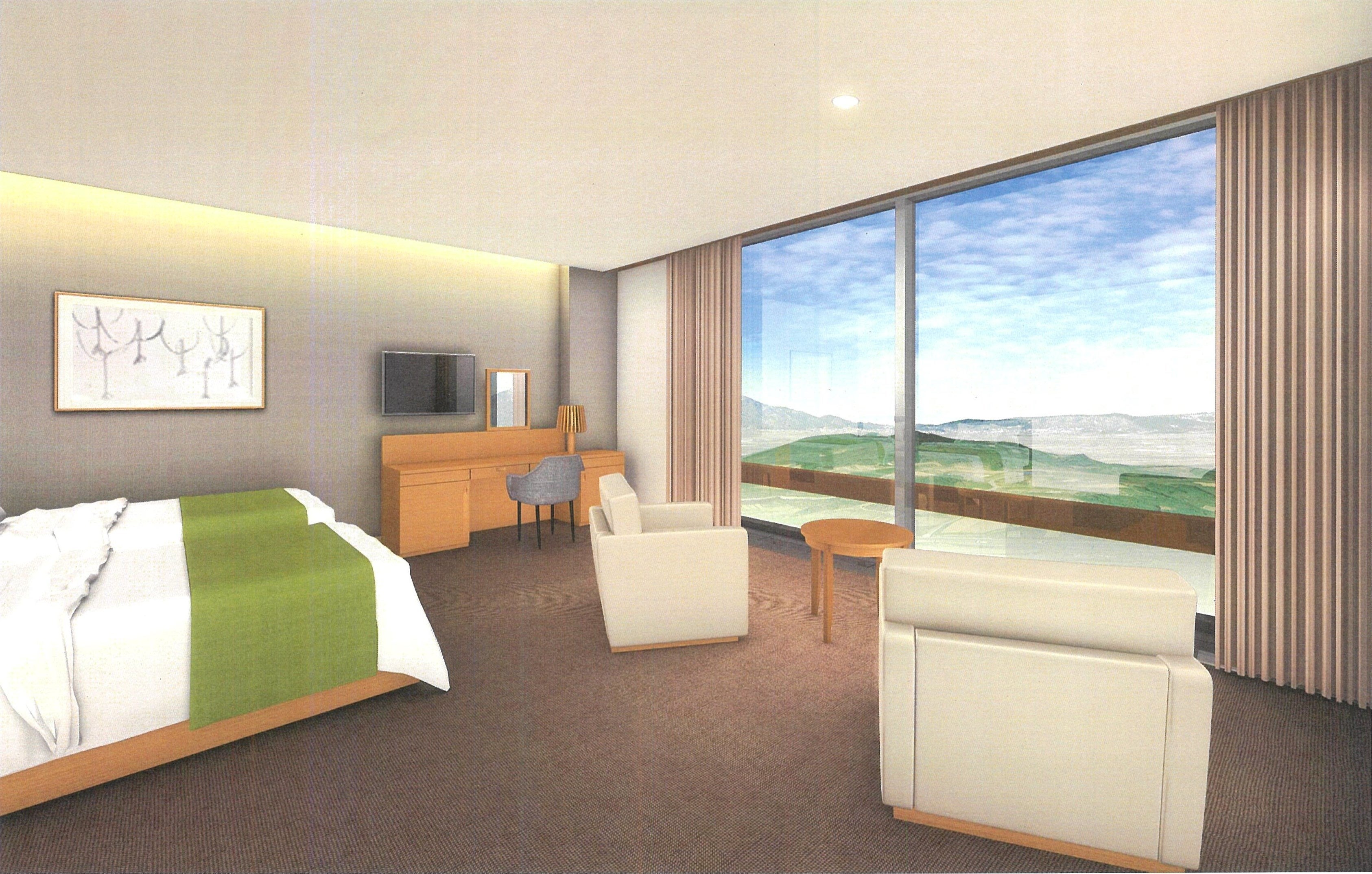 客室（デラックスツイン）