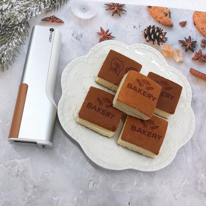 PrintPen（プリントペン）で印刷したお菓子