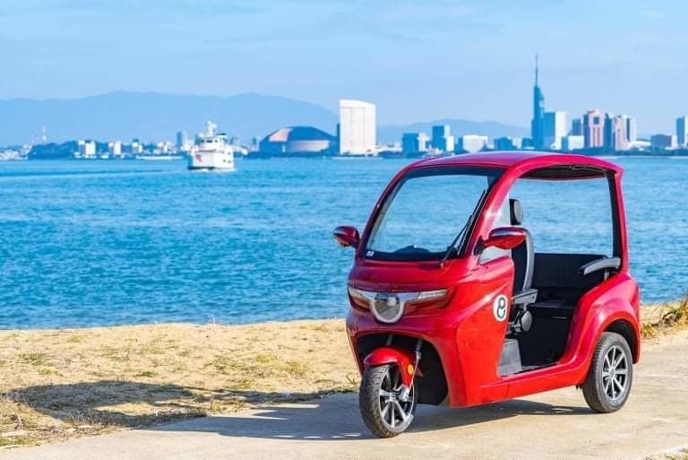 能古島渡船場付近