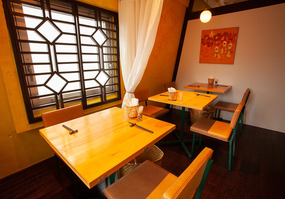 移転先店舗半個室席