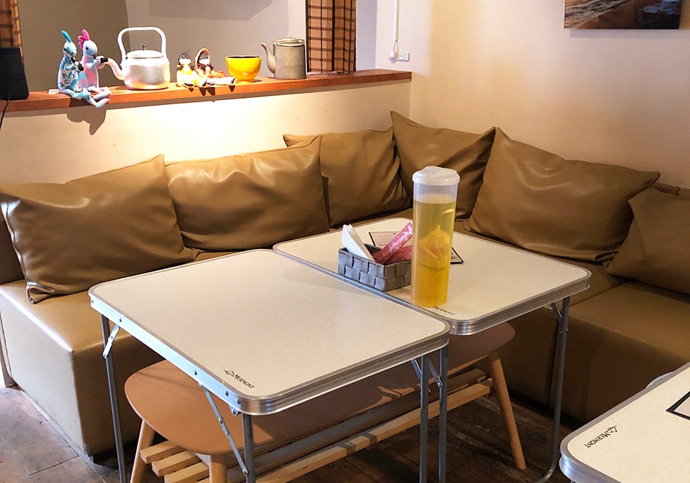 間借り営業店舗の店内