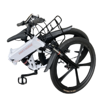 【即乘】送料無料 SAMEBIKEディスク式MTB折り畳み電動自転車 動作確認済 即乘】送料無料 SAMEBIKEディスク式MTB折り畳み電動自転車 動作確認済