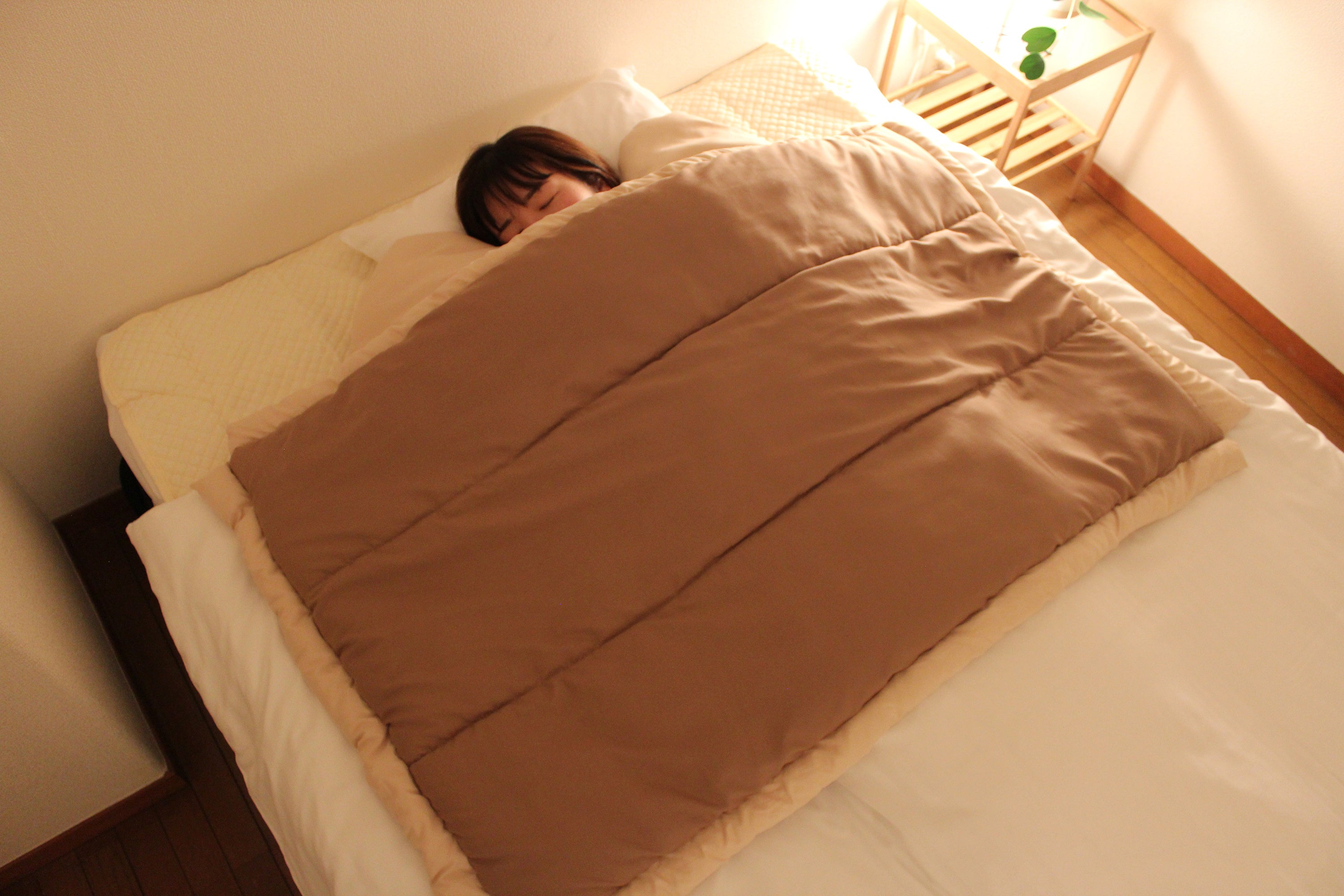 さっと使えて便利な「肩ほっとねぶくろんショート」