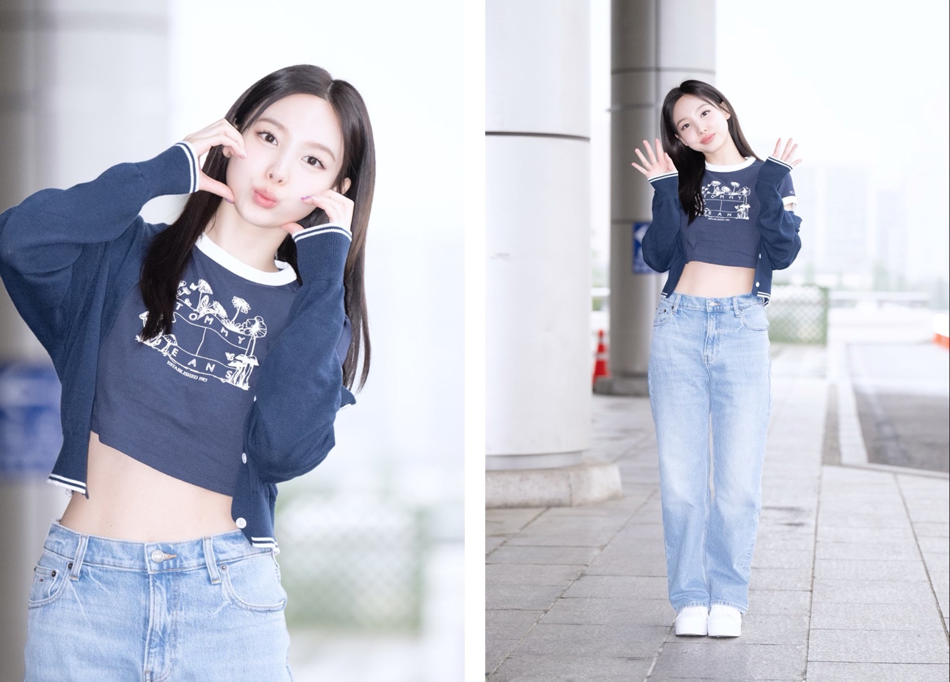 TWICE ナヨンがトミー ジーンズのサマーコレクションを着用|合同会社