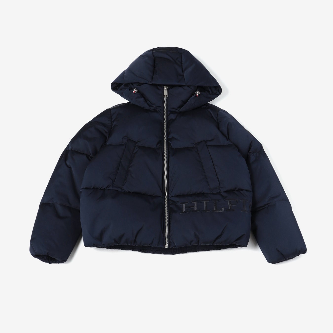 SATEEN HOODED DOWN JACKET ¥40,700-(税込)