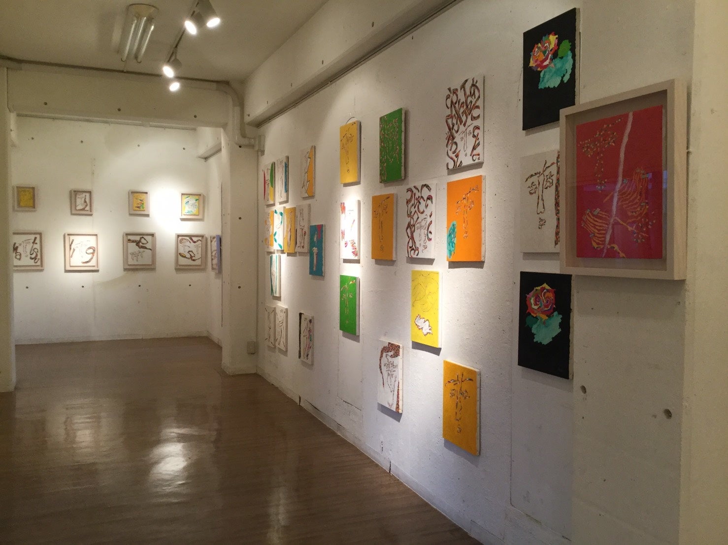 作品が展示されるギャラリー