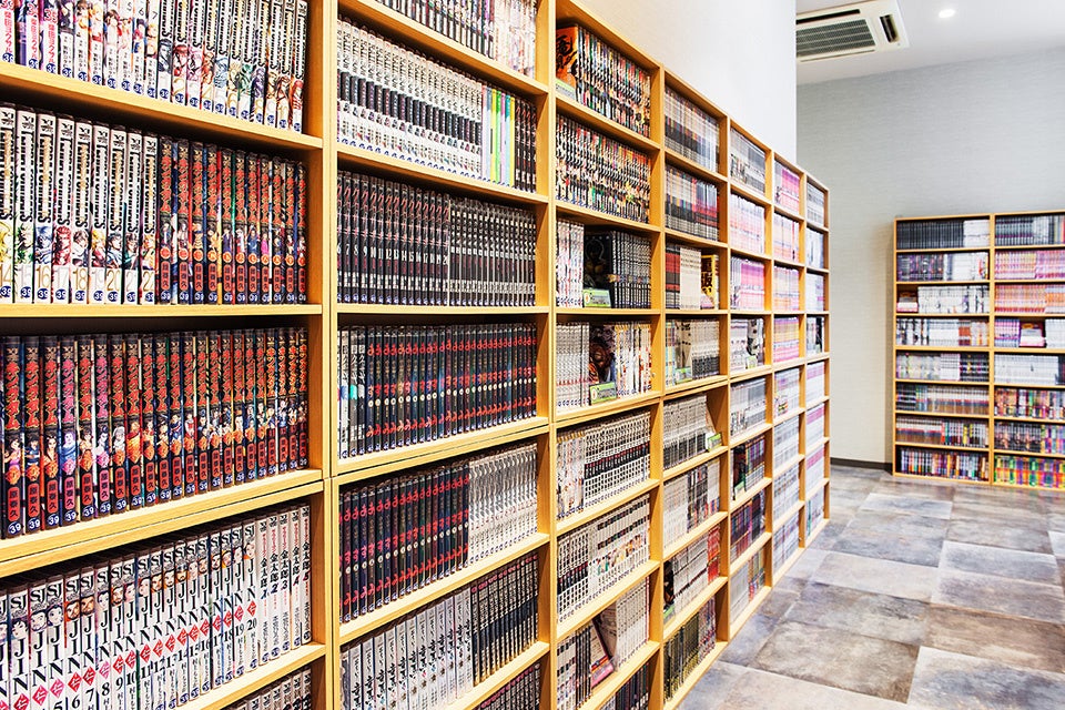 １万冊のコミックが読み放題