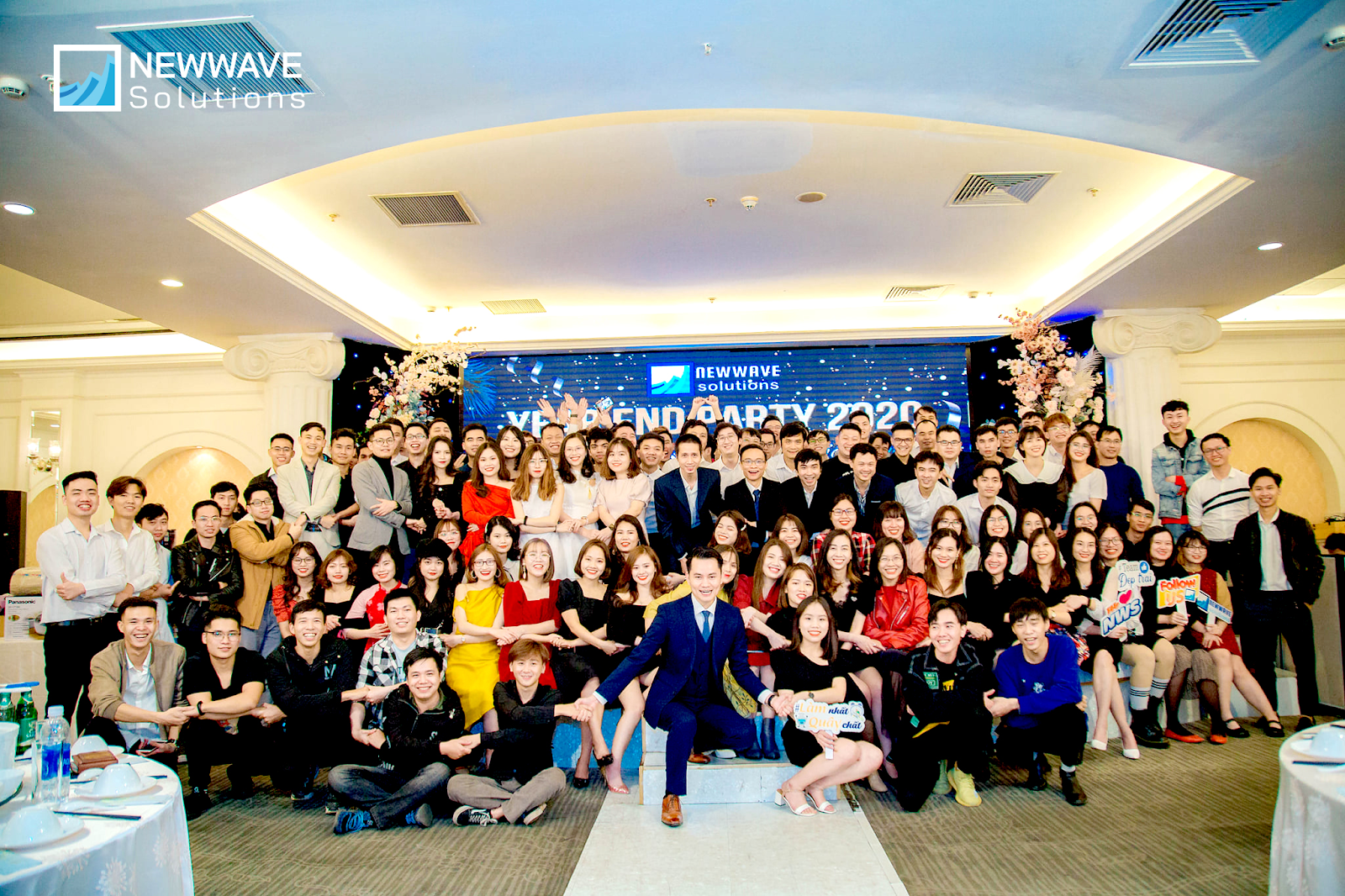 Newwave Solutions2020年忘年会 - ベトナムのベストオフショア開発企業