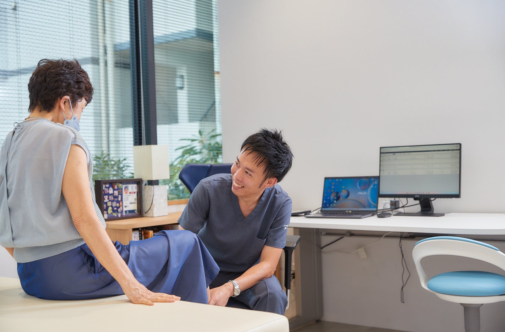 丁寧な診断で適切な治療プログラムを構築